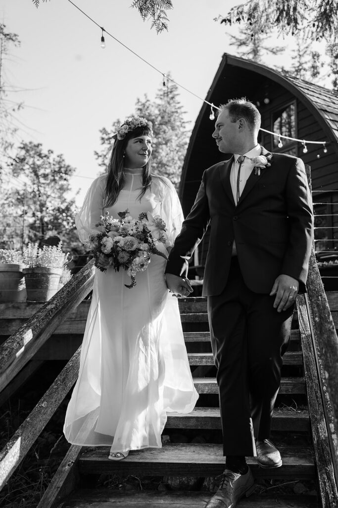 Airbnb elopement portraits