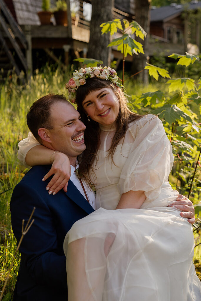 Airbnb elopement portraits