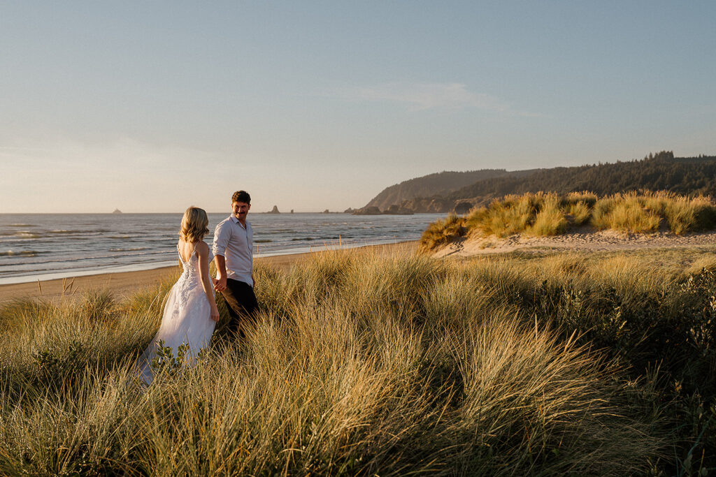 Cannon Beach wedding photos