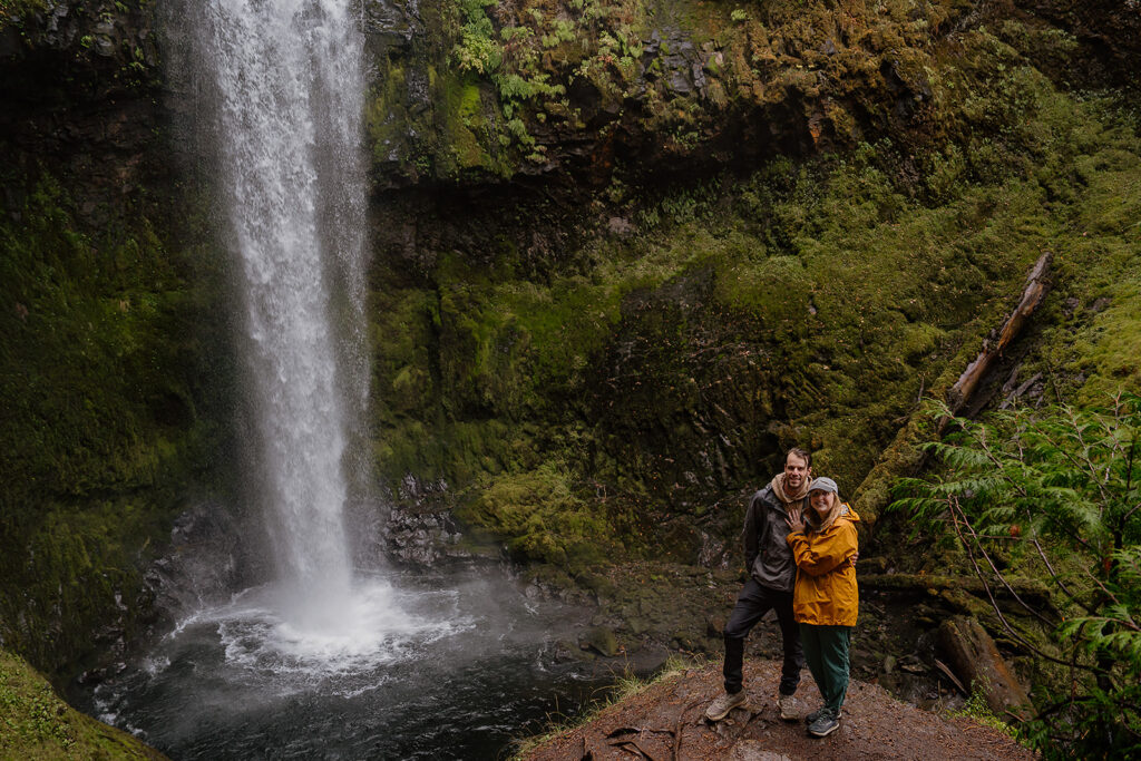 Waterfall proposal at Falls Creek Falls in Washington