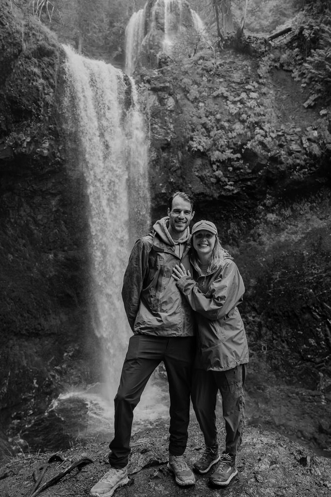 Waterfall proposal at Falls Creek Falls in Washington