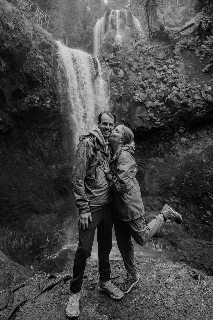 Waterfall proposal at Falls Creek Falls in Washington