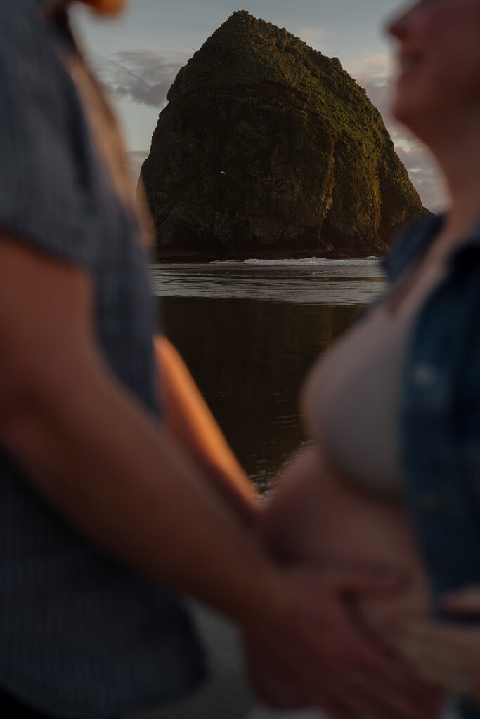 Cannon Beach Maternity Photos