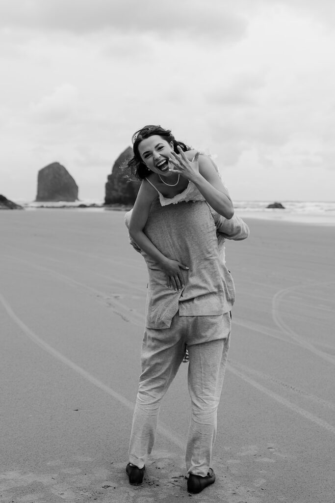 Cannon Beach wedding photography on the Oregon Coast