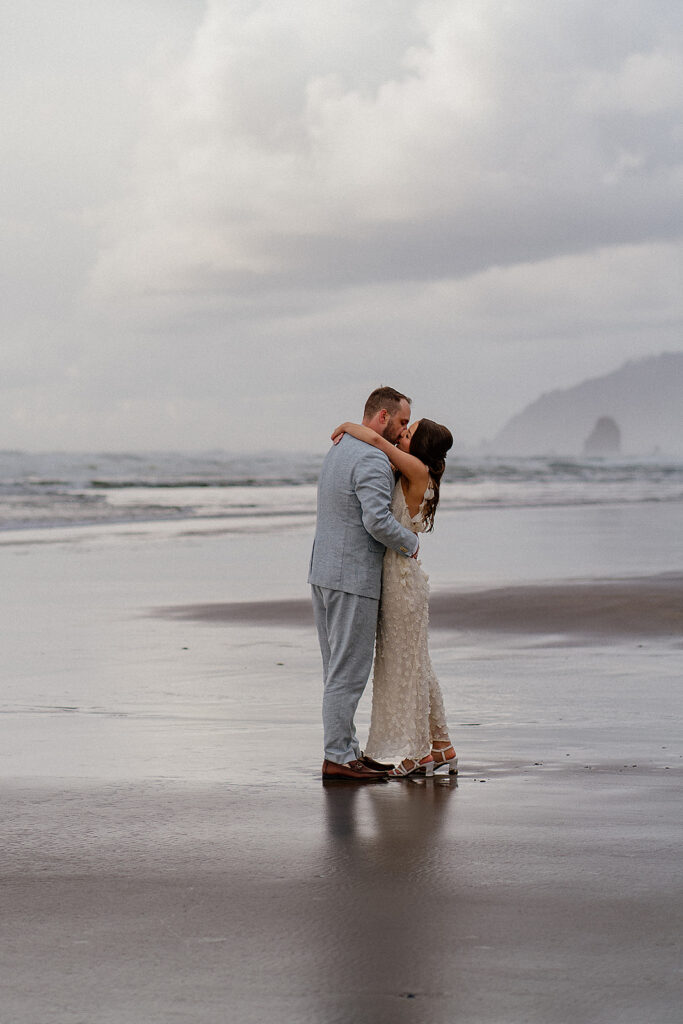 Cannon Beach wedding photography on the Oregon Coast